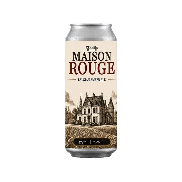 Cerveja Maison Rouge Belgian Amber Ale 473ml