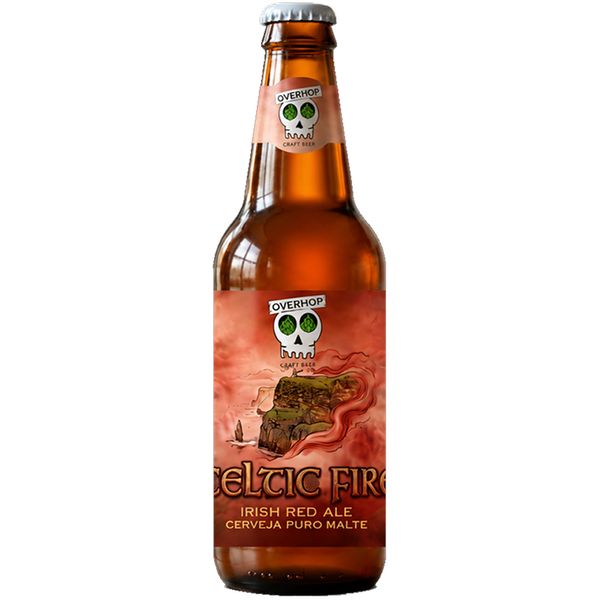 Cerveja Overhop Red Ale 355ml