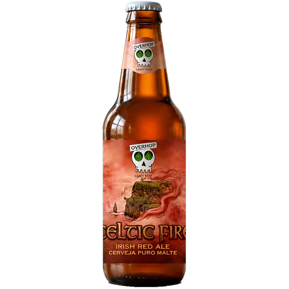Cerveja Overhop Red Ale 355ml