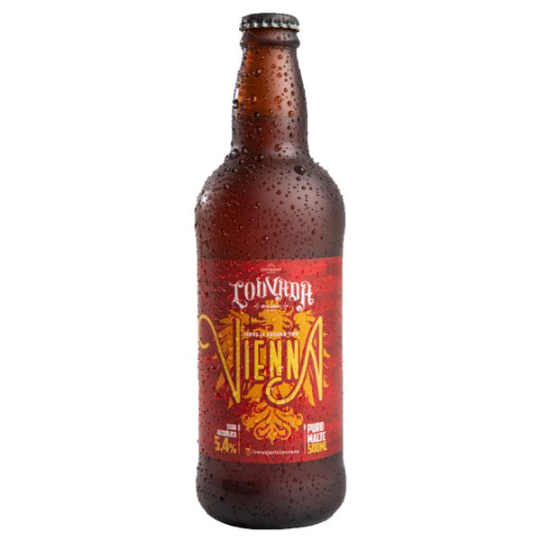 Cerveja Louvada Vienna Lager Sem Glúten 500ml