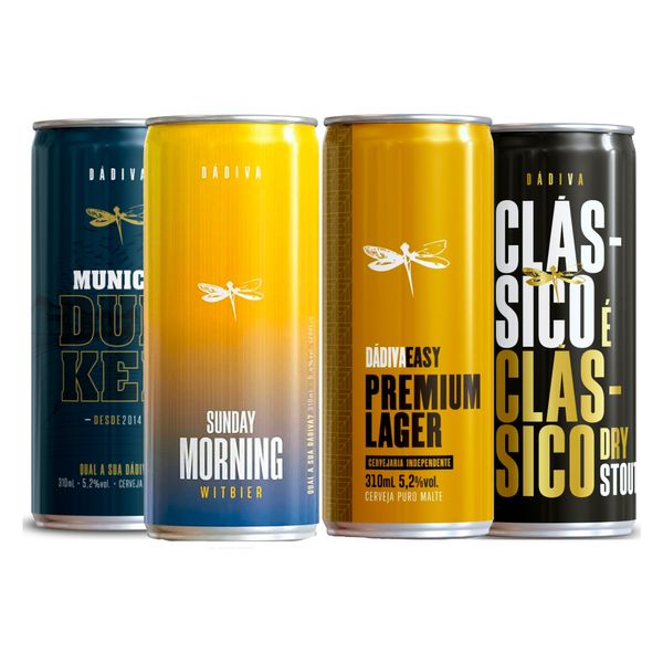 Kit Degustação 4 Dádivas 310ml