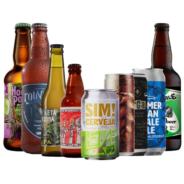 Kit Leve 9 Pague 6 Cervejas Artesanais Lupuladas