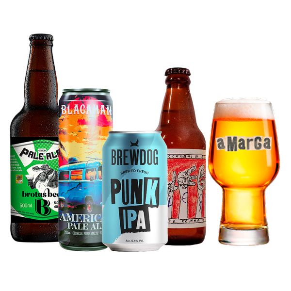 Kit de Cervejas Lupuladas – com Brewdog + Copo