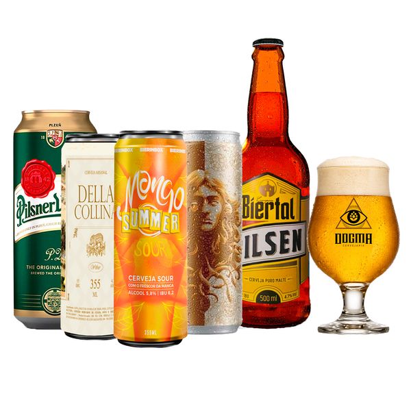 Kit de Cervejas Leves – com Urquell + Copo