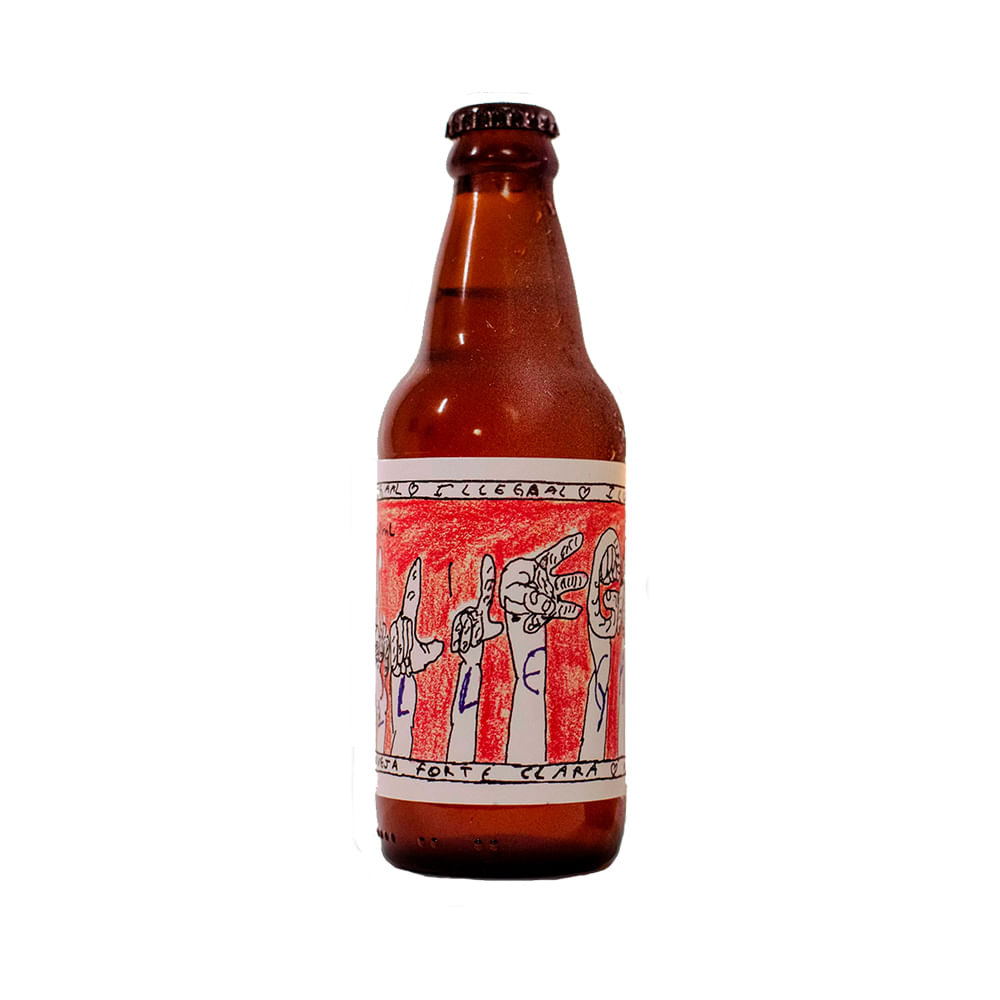Cerveja Illegaal Belgian IPA 300ml
