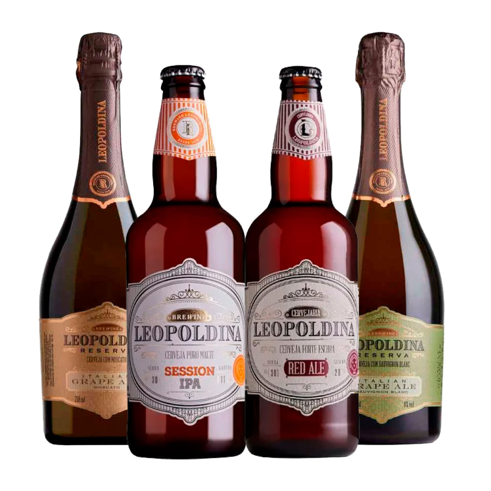 Kit 4 Leopoldinas Premiadas 2025