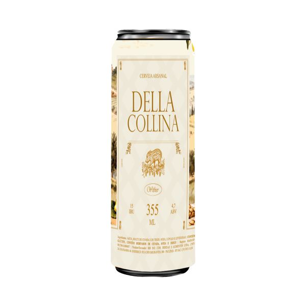 Cerveja Della Colina Witbier com Limão Siciliano 355ml