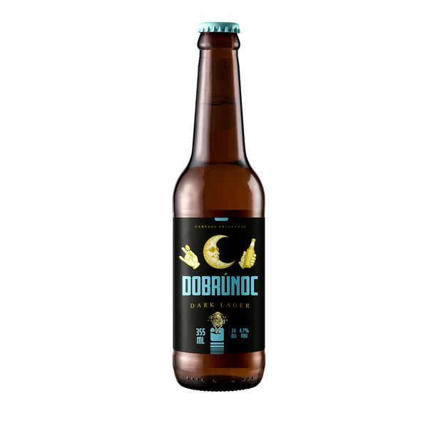 Cerveja Dobrúnoc Dark Lager 355ml
