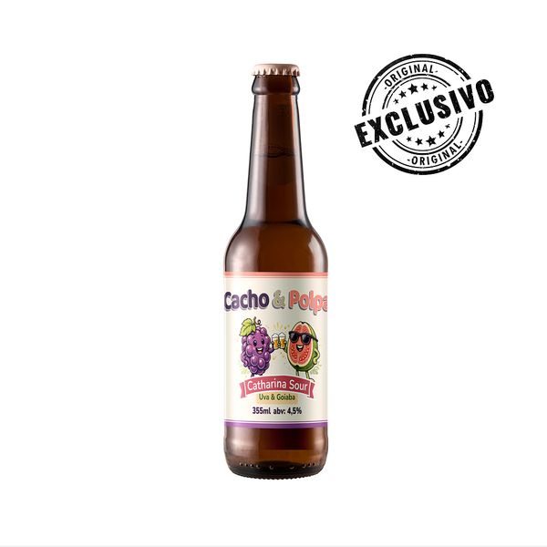 Cerveja Cacho e Polpa Sour 355ml