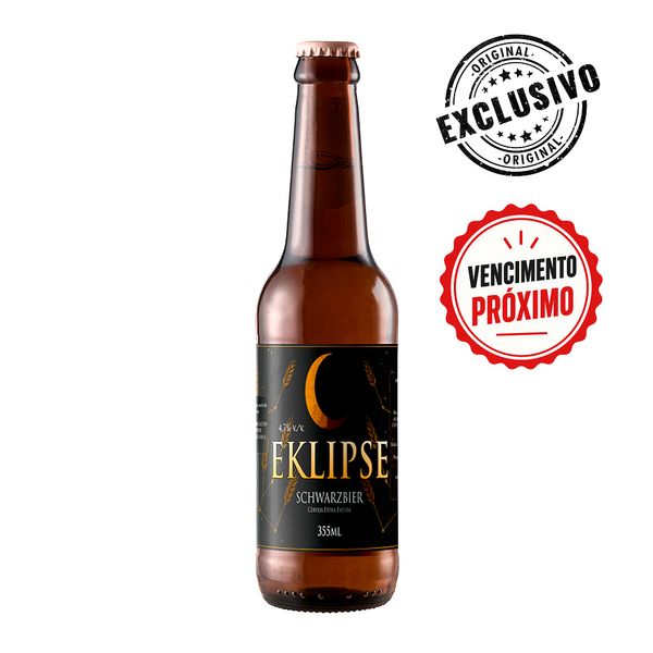 Cerveja Eklipse Schwarzbier 355ml