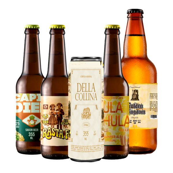 Kit  Repeteco 5 Cervejas Exclusivas