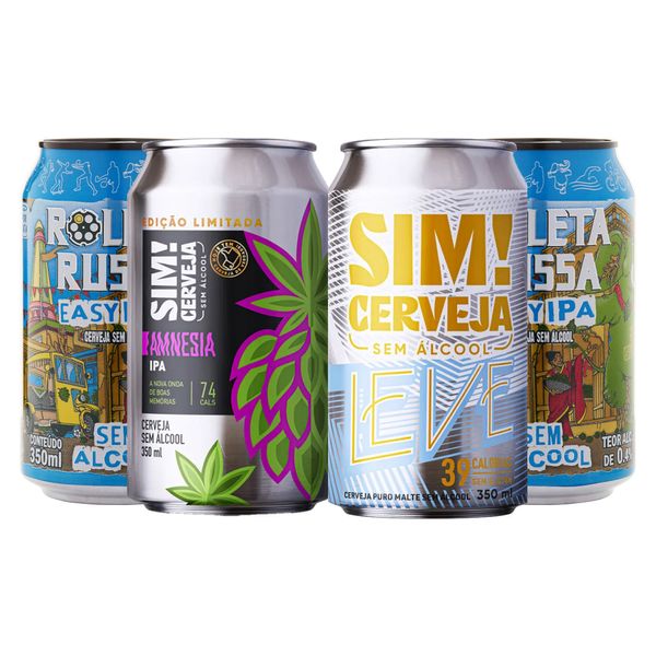Kit Cervejas Sem Álcool