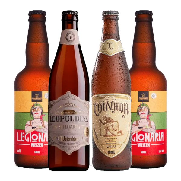 Kit Cervejas Weiss